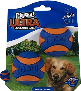 Bola  Ultra Squeaker  2unidades M Chuckit