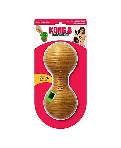 Dispenser Kong Bamboo Feeder Dumbbell