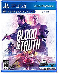 JOGO PS4 VR BLOOD E TRUTH