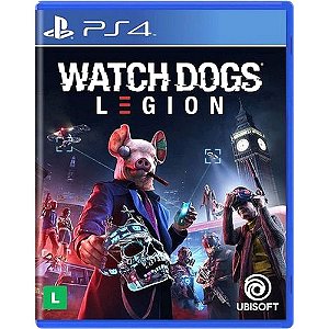 JOGO PS4 WATCH DOGS LEGION COM PACOTE GOLDEN KING