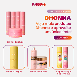 Kit Infantil Super Curly - Dhonna | Cachos de Criança Definidos e Hidratados Por Mais Tempo