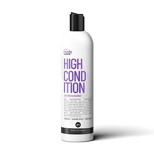 Condicionador High Condition 300mL - Curly Care | Hidratação e Desembaraço Perfeito