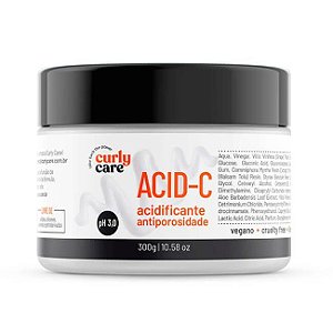 Máscara Acidificante Antiporosidade Acid-C  300mL - Curly Care