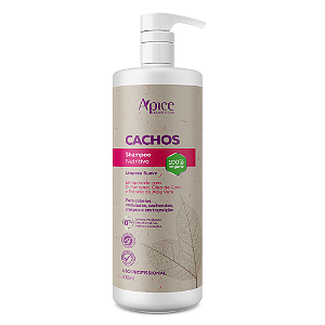 Shampoo Cachos Pro Nutritivo 1L - Apice | Cachos Macios, Leves e Nutridos
