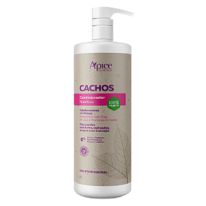 Condicionador Nutritivo Cachos Pro 1L - Apice | Hidratação Profunda e Maciez para Cabelos Cacheados
