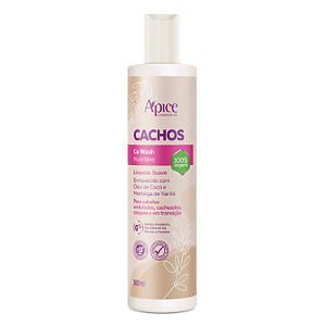 Co Wash Nutritivo Cachos 300mL - Apice Cosméticos