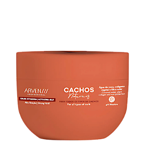 Geleia Ativadora Cachos Naturais Alta Fixação 300g - Arvensis | Fixação Duradoura e Proteção Solar