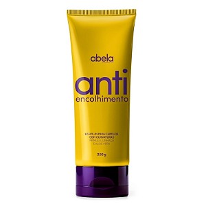 Finalizador Antiencolhimento 350g - Abela | Hidratação, Definição e Proteção para Cabelos Cacheados
