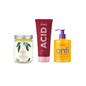 Trio Magic Butter, ACID e Antiencolhimento - Abela Cosmetics
