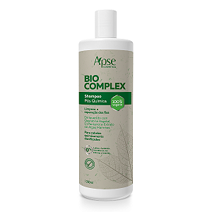 Shampoo Reconstrutor Bio Complex 1L - Apice | Tratamento Reconstrutor com Queratina Vegetal e D-Pantenol