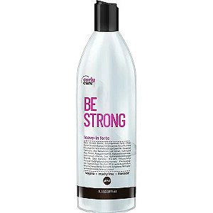 Creme Be Strong Leave-in Forte 1L - Curly Care | Hidratação Intensa e Definição Poderosa