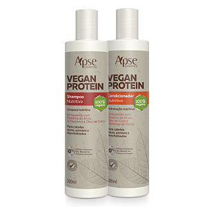 Kit Vegan Protein Shampoo, Condicionador - Apice Cosméticos