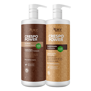 Duo Pro Co Wash e Condicionador Crespo Power 1L - Apice Cosméticos