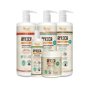 Kit Profissional África Baobá 5 produtos 1L - Apse Cosmetics
