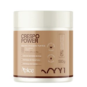 Máscara Umectante Nutritiva Crespo Power 500g - Apice Cosméticos
