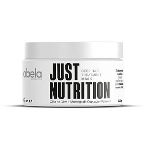 Máscara Nutritiva Just Nutrition 300g - Abela Cosmetics