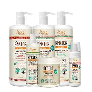 Kit Profissional África Baobá completo e Mousse - Apse