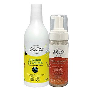 Duo Ativador de Cachos e Mousse Hidratante 150mL - BetoBita