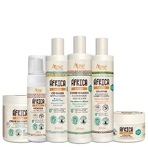Kit África Baobá com Co-Wash 6 Produtos - Apse Cosmetics