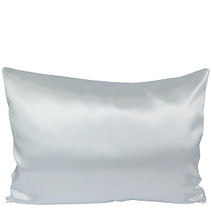 Fronha de Cetim Anti Frizz Branca Com Zíper Queen Size 55x70 - Soulta