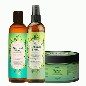 Trio Fortificante Natural Blend - Abela Cosmetics