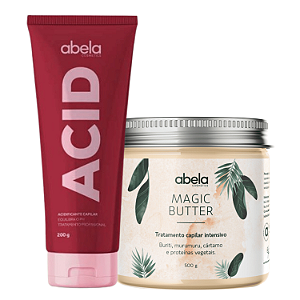 Duo Antiporosidade ACID e Magic Butter 500g - Abela