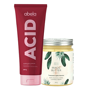 Duo Antiporosidade ACID e Magic Butter 250g - Abela