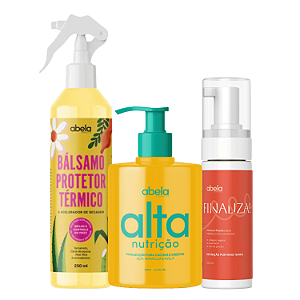Trio Para Finalização e Nutrição - Abela Cosmetics