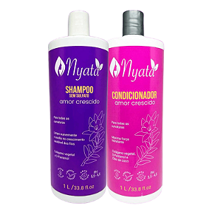 Duo Shampoo e Condicionador Amor Crescido 1L - Nyata