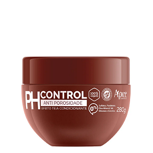 Máscara Acidificante PH Control 280g - Ápice | Brilho, Nutrição e Selagem das Cutículas