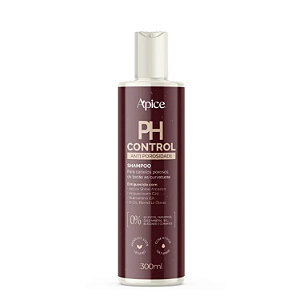 Shampoo Anti Porosidade PH Control 300ml - Ápice | Limpeza Profunda e Combate à Porosidade