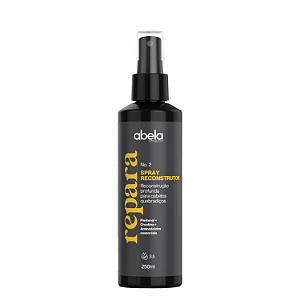 Spray Reconstrutor Repara Reconstrução Imediata 250mL - Abela Cosmetics | Reconstrução Imediata da Fibra Capilar