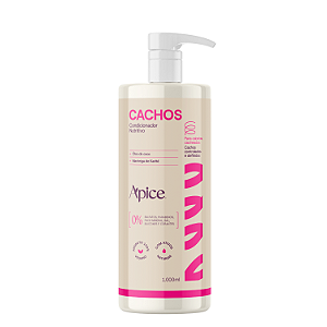 Condicionador Cachos Essence Nutritivo 1L - Apice | Hidratação Profunda e Maciez para Cabelos Cacheados