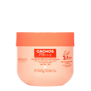 Máscara Capilar 2x1 Light 300g - Arvensis | Hidratação e Finalização para Ondulados e Cacheados
