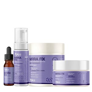Kit Finalização Mirra Fix Ápice – Cachos Definidos, Hidratados e com Brilho Intenso