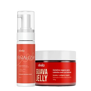 Kit Abela Guava Jelly e Mousse Finaliza - Definição e Volume Controlado