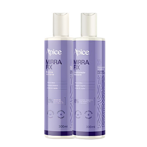 Kit Apice Shampoo e Condicionador Mirra Fix - Nutrição e Restauração Profunda