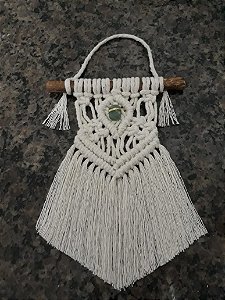 Mini Painel Macrame Cristal