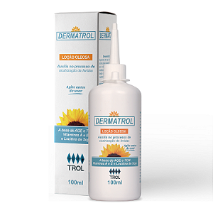 Dermatrol - Loção Oleosa à base de AGE e TCM - 100ml