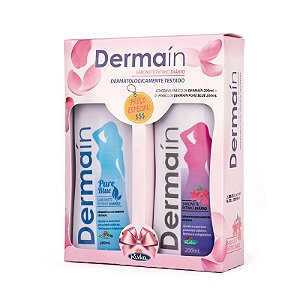 Pack - Sabonete Íntimo Dermaín Blue + Sabonete Íntimo Dermaín Rose - 200ml