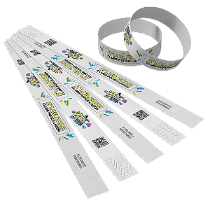 Pulseira de Identificação Tyvek 4x0