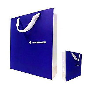 Sacola de Papel Média - Embraer
