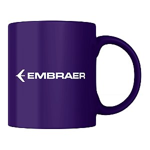 Caneca Azul Embraer