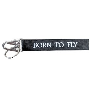 Chaveiro Mosquetão Born to Fly