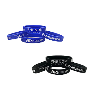 PULSEIRAS SILICONE - PHENOM - EMBRAER