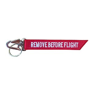 Chaveiro Mosquetão Remove Before Flight