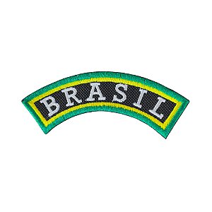 Patch Termocolante Brasil em Arco