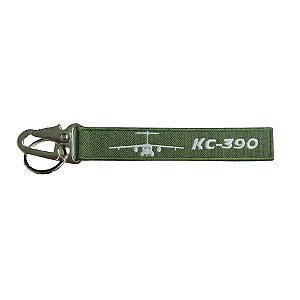 Chaveiro Mosquetão KC-390 - Verde