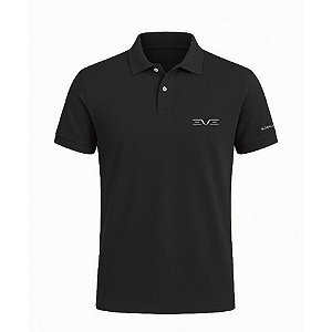 Camisa Polo Preta EVE
