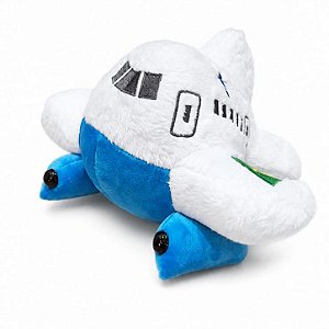 Avião de Pelúcia Azul